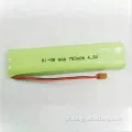 1/4AAA 80MAH Ni-MH Bateria recarregável